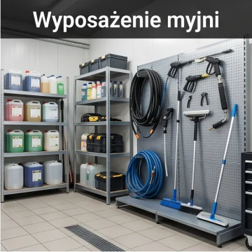 Wyposażenie myjni